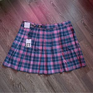 LTT Love Too True Pleated Mini Skirt